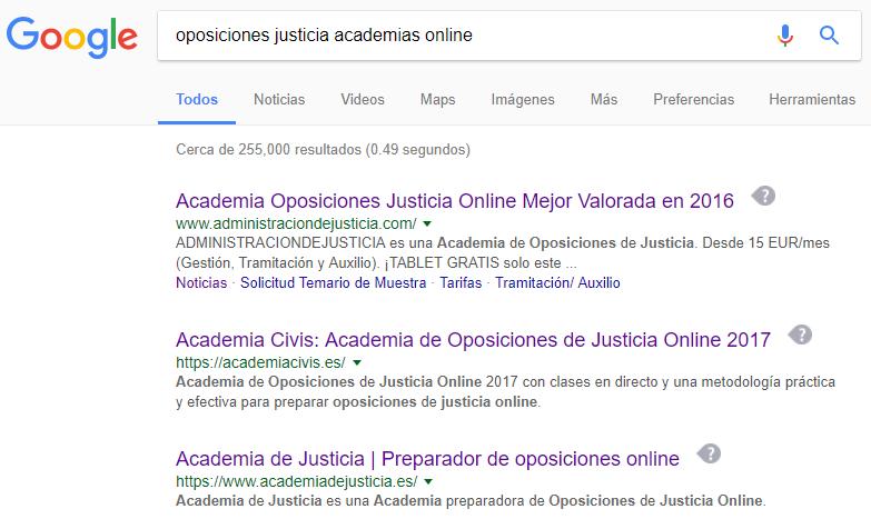 AlbaJusticia Oposiciones